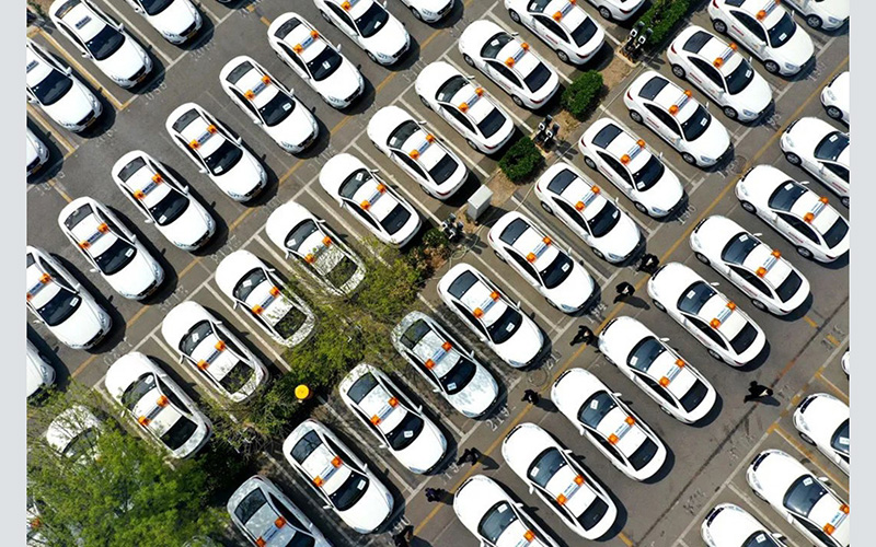 北京東方時尚駕校訓訓練場地之一